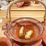 柚木元 - 土瓶蒸し　濃厚な松茸の風味が脳をハックします（笑）