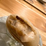 柚木元 - 松茸の詰まったおやき…美味しすぎます