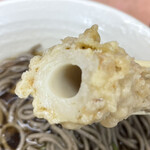 そば処 常盤軒 - 断面は円