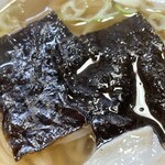 東京庵 - 『塩中華そば』ののり