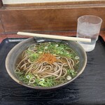 立喰いうどん 河内うどん - 料理写真:わたしの定番の、かけそば@300円
