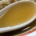 東京庵 - 『塩中華そば』のスープ