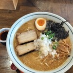 拉麺 えぼし - 料理写真:煮干し濁みそ、特製辛味