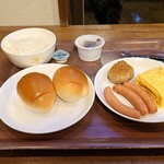 クレドホテル函館 - 宿泊費込みで食べられる朝食バイキング