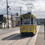 クレドホテル函館 - 自分が乗る函館駅方面行