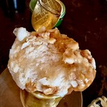 森森舎 - 崩さず食べられました！この夏かき氷掘りを極めておいてよかったぁ〜