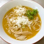 はりけんラーメン - 鶏白湯醤油  チャーシューを入れ忘れたようです^^;