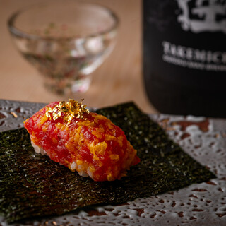 こだわりの舎利と旬のネタ