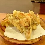 まき埜 - 株舞茸の天ぷら