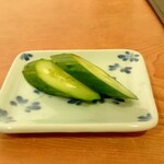 まき埜 - きゅうりの糠漬け