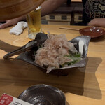 322797197 - お通しの鰹ジュレサラダ