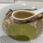 左とう - エソ煮干しスープ