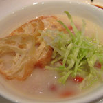 チャイナ - 鶏肉とクコの実入り粥