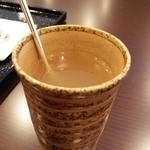 仁倉総本店 - 喉に優しい柚生姜茶。