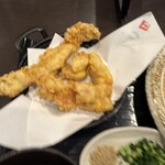 うどん家　一 - かしわサクサク天