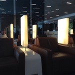 Lufthansa Senator Lounge Frankfurt/Main International - ラウンジの中ではまあ落ち着く風情