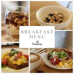 OneTreeCafe - ブレックファースト10:00-12:00の限定です！