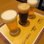 一番搾りコラボショップ 神戸麦酒 - 生ビール3種飲み比べ