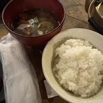 高森田楽の里 - だこ汁とご飯