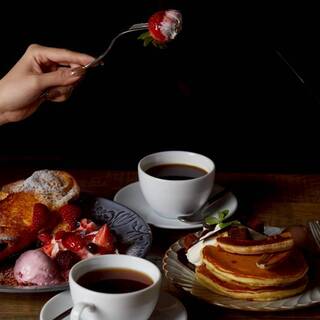 カフェのデザートたち