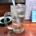 らっぱ - 梅干しサワー（セット内）