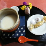 工房　自然村 - 食後の甘酒