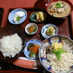 工房　自然村 - まめな御膳(豆腐飯)1080円
