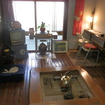 工房　自然村 - 囲炉裏端でも食べることができるよ