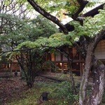 山荘無量塔 - 朝食会場も本館の柴扉洞になります。