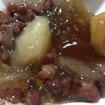 シェ・アオタニ - 献上加賀棒茶小豆　ほうじ茶ゼリー　432円