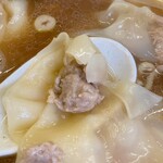 いつみ屋 - わんたん断面