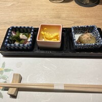 おたる政寿司 銀座 - 小樽コース前菜