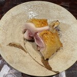 水づき - 淡海地鶏（メス）の骨付きもも肉　◎◎