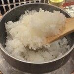 炉端焼きHOTARU - 羽釜ご飯