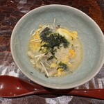 水づき - スッポンと松茸の雑炊　◎