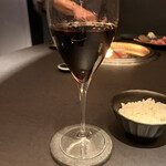 煌 焼肉 - 赤ワイン