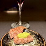 煌 焼肉 - ハツとレバー