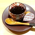 銀座 静香庵 - 小さな甘味　コーヒーゼリー