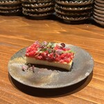 創作鉄板 粉者牛師 - 和牛のブルスケッタ