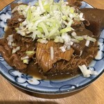 もつ焼 かど - 牛もつ煮込み