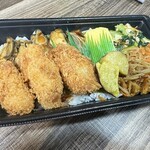 ほっともっと - 料理写真:牡蠣づくし弁当