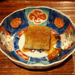 薪鳥新神戸 - 薪焼き冬瓜 + 山椒醤油