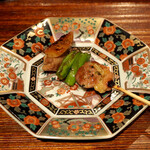 薪鳥新神戸 - ソリ & 甘長とうがらし & おび