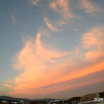 焼きもの家 慶 - 太陽と反対側の空を見る事はあまり無いなと思う