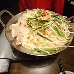 白木屋 - もつ鍋(豚骨味噌)2人前