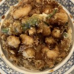 光村 - ごろごろ海老の天ぷらがのってます