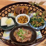 もとすみSAKEバー 和氣和氣 - 花かご盛り