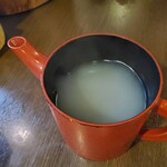 百々亭 - そば湯