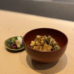 てんぷら てらおか - 〆の天丼