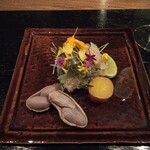 蓮.TETSU - 真鯛の松笠焼き